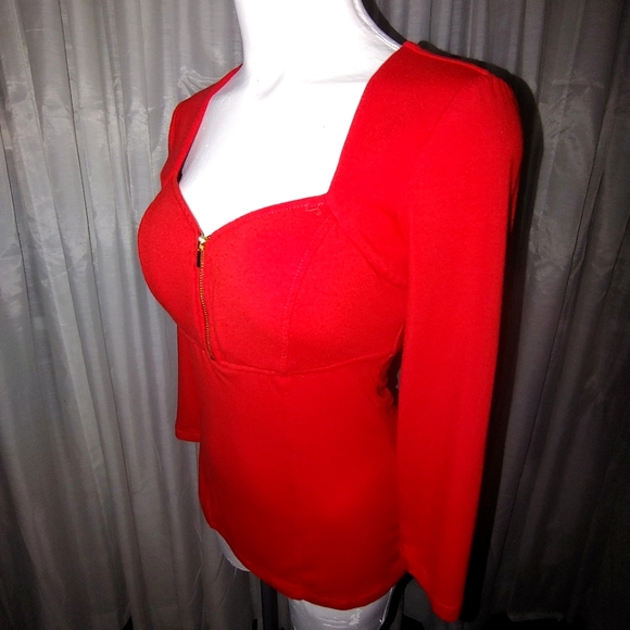 Cache blouse. Size XS. - Picture 3 of 4